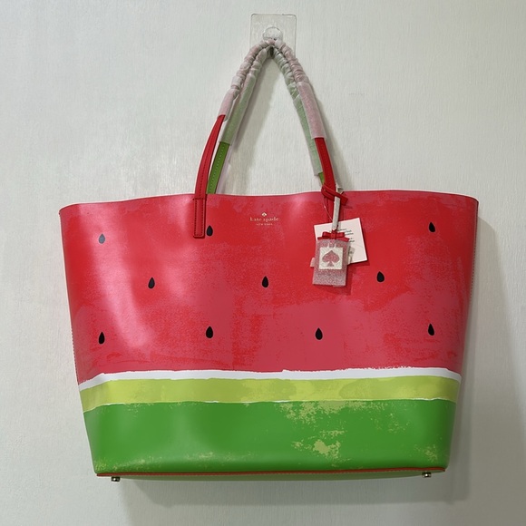 kate spade Handbags - KATE SPADE WOMENS WATERMELON PRINT TOTE BAG XL